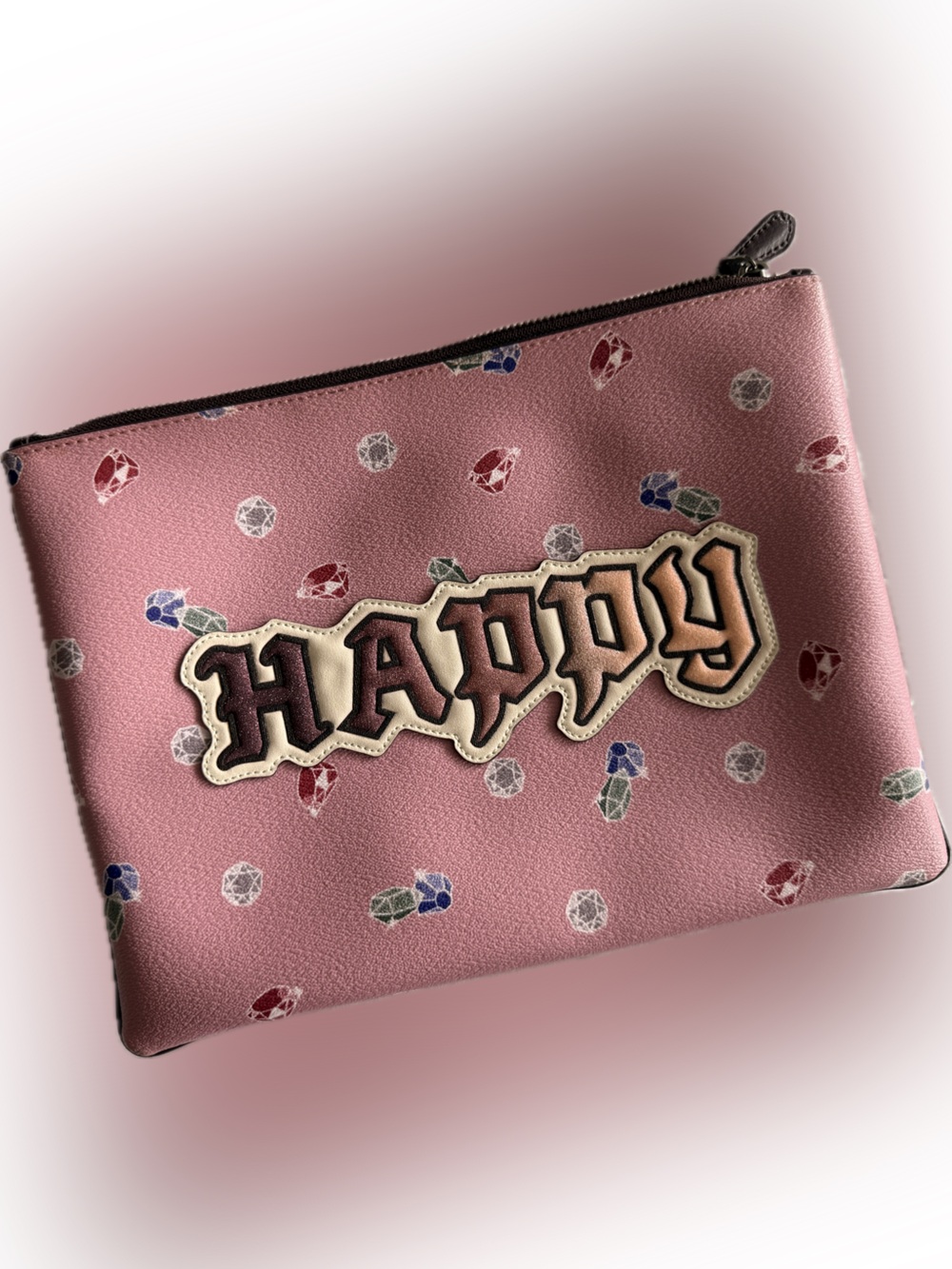 COACH x DISNEY | Coach Disney Snow White Happy Large Wristlet Tablet Bag